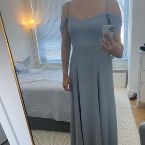 Reformation Poppy dress - FOG, size 6